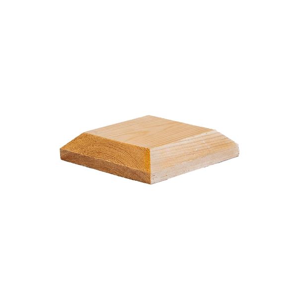 Timber Wooden Fence Post Caps 120 x 120mm - Fits 4x4" Square Posts – Untreated EU Wood with Overhang for Better Protection