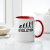 CafePress Recorder Player Evolution Mugs 11 oz (325 ml) Ceramic Coffee Mug