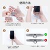 Smartphone Strap Shoulder Neck USB C Cable with Tag Patch Adjustable Neck Strap Tangle-Free Cable (Apricot)