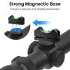 Scope Leveling Kit, Professional Scope Level Magnetic Scope Mounting Kit with High-Precision Bubble, Heavy-Duty Universal Scope Leveling Tool for Frame Maintenance