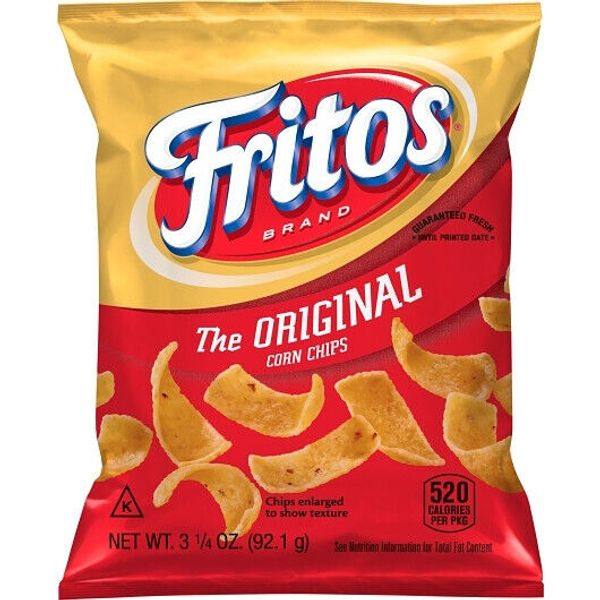 Fritos Corn Chips, 3.25 Ounce, 36 Per Case