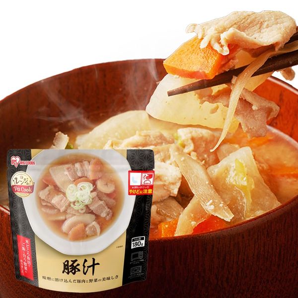 Iris Ohyama Pork Soup, 6.3 oz (180 g), Side Dishes, Lentin, Range Up Range de Pa Cook