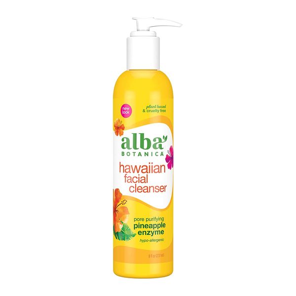 Alba Botanica Hawaiian Pore Purifying Pineapple Facial Cleanser, 237ml