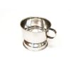 Quality Chrome Finish Shaving Bowl. For Shaving Cream / Soap