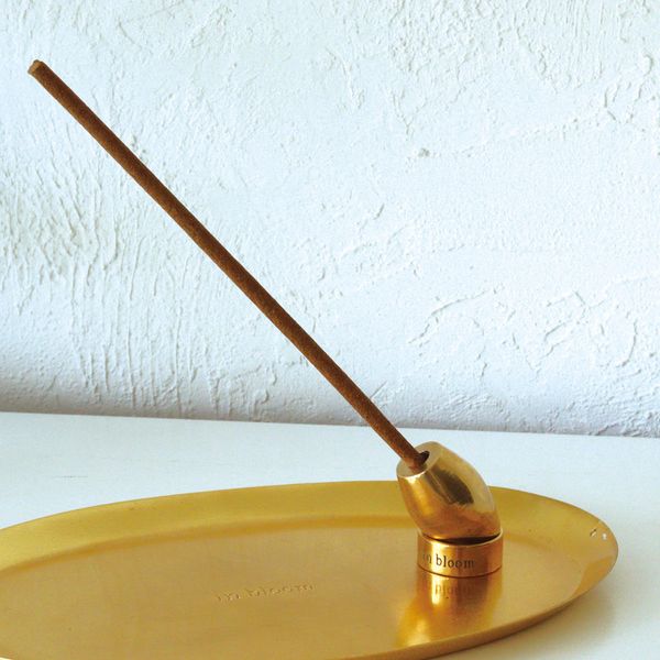 Enter to get up to 100% points back! Incense holder In Bloom Brass Incense Holder (incense holder, incense holder, incense stick holder, incense holder for sticks, brass incense holder, incense stand, stylish, cute, angle adjustable, gift, present, interi