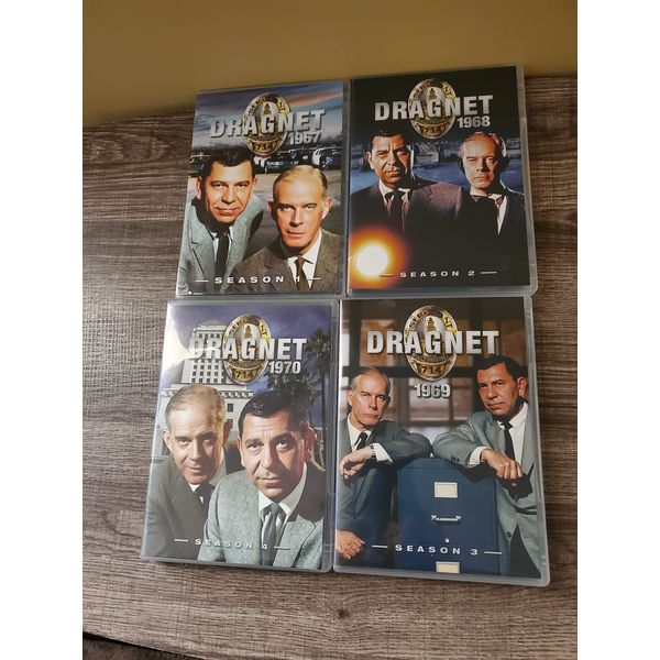 Dragnet: Complete 1960s Series Seasons 1-4 DVD Collection