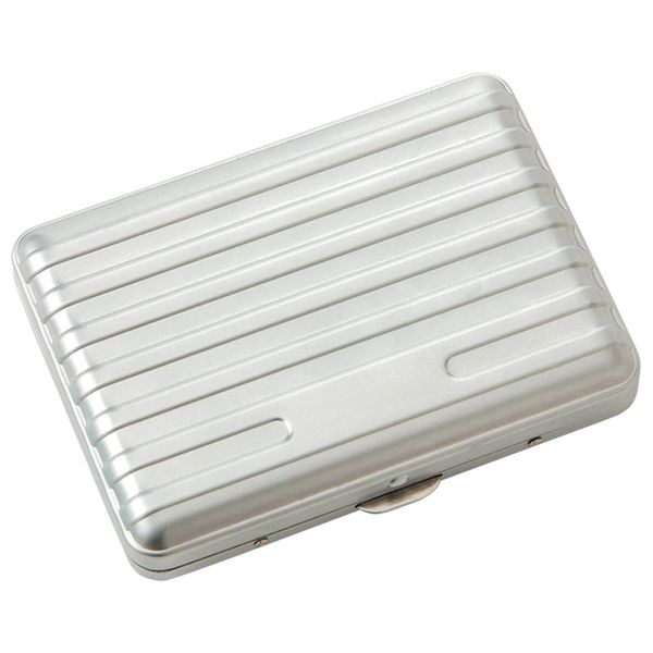 Tsuge #63201 Coney Cigarette Case, Luggage, Silver