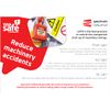 Large Ball Valve Lockout Tagout 32mm - 76mm Red Polypropylene