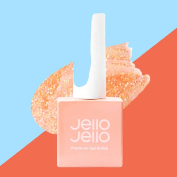 Jello Jello Manicure Glitter Gel Nail Polish JG-20 Tangerine Sugar_MC