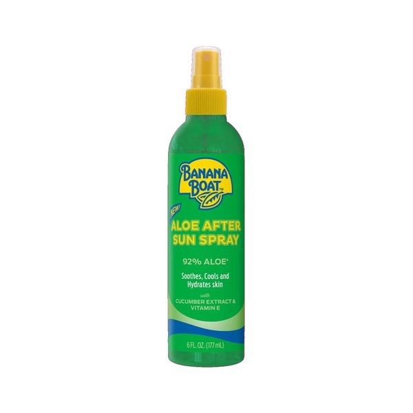 BANANA BOAT ALOE AFTER SUN PUMP SPRAY 6 FL OZ (PACK OF 2)