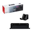 Mcbazel NS Switch 2 Wall Mount & Shelf Bracket, Metal Switch 2 Mount with Ventilation, Joy Con Controllers Hooks & Screw Kit (Black)