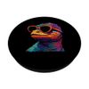 Dad Mom Cool Sunglasses - Funny Gecko PopSockets Swappable PopGrip