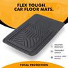 Universal PVC Car Floor Mats Floor Liners foot pad Interior Durable Accessories