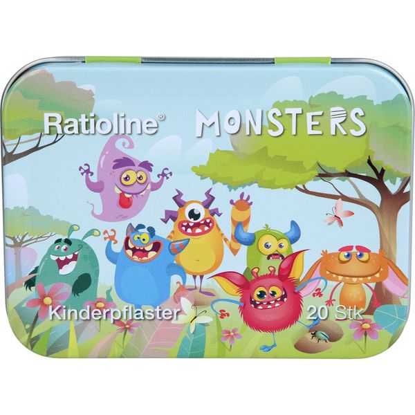 Ratioline Kinderpflaster Blechbox 3 Gr. 20 St., 20 St PFL