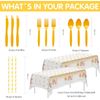First Trip around the Sun Birthday Decorations Tableware - Boho Sunshine Sun 1St