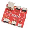 Charging Test Card USB Cable Tester, 3 in 1 Data Wire Test Board High Universal USB Cable Triad Tester, Accurate Type C Micro Data Wire Test Fixture for iOS Interface