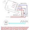 Bordhap 433MHZ Wireless Remote Switch AC 110V/120V/220V/ 30A 1CH Relay RF Remote Control Light Switches for Pump Security System