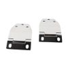Kentrol 30421 Polished Silver Liftgate Hinge Pair 77-86 CJ7