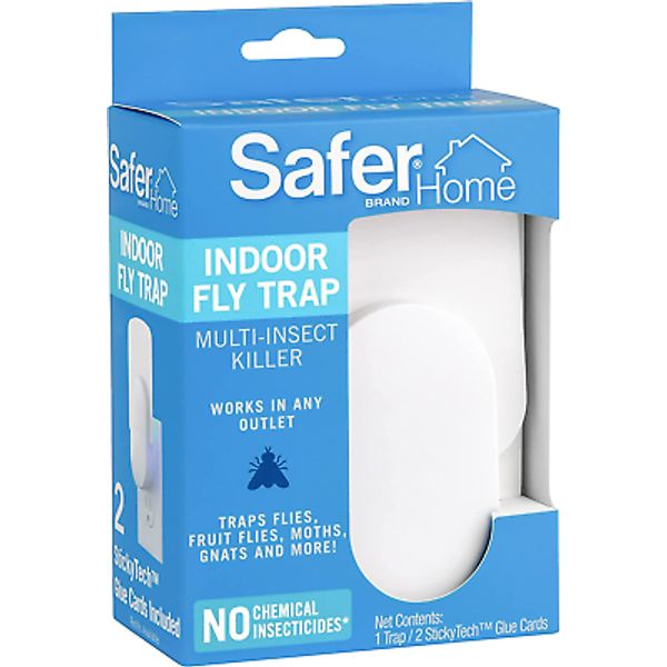 Indoor Plug-In Fly Trap for Flies, Fruit Flies, Moths, Gnats, and Other Flying I