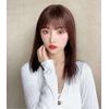 YIRU Partial Wig, 100% Human Hair, Medical Use, Hairpiece, Fully Hand Planted, Parted, Light and Thin, Conceals Hair Loss, Width 3.5 inches (9 cm), Height 5.5 inches (14 cm), Chestnut Color, 7.9 inches (20 cm)