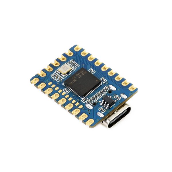 RP2040-Zero Pico-like MCU Development Board Based on Raspberry Pi RP2040 Microcontroller Chip, Dual-core Arm Processor, Multi-function GPIO Pins, USB-C connector, Tiny Size Easy Integration