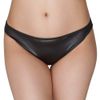 UNISEX Gloss Stretch Loose Full Back Black