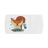 'Happy Birthday Fox' Pill Box with Tablet Splitter (PI00034402)