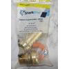 SharkBite Brass 1 in. inch Push-to-Connect Water Filter Install Kit Copper CPVC