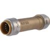 (6)- SharkBite 3/4 In. Push-to-Connect Brass Repair Coupling Model UR3016A