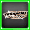Custom Your Name Racing Decal Trailer Graphic Car IMCA Model Modified Sprint