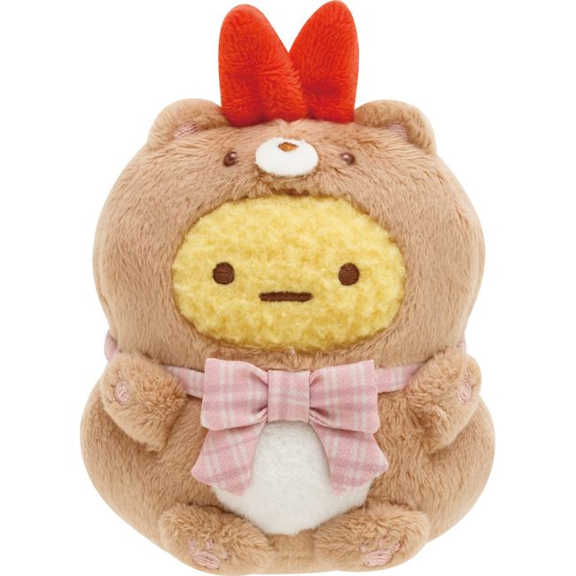 San-X Sumikko Gurashi MF87701 "Ochide-Kuma Cafe" Atsume Plush Shrimp Furano Tail