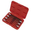 Sealey Ak62257 Ball-End Hex Socket Bit Set 7Pc 3/8Sq Drive 150Mm Metric