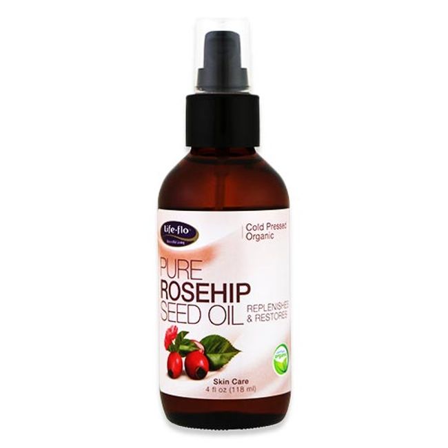 Life-flo Pure Rosehip Seed Oil 118ml (4floz) Life-flo Pure Rosehip Seed Oil