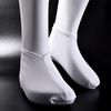 6 Pairs Cotton Moisture Socks Foot Spa Socks Moisturising Socks for Dry Hard Cracked Skin, White
