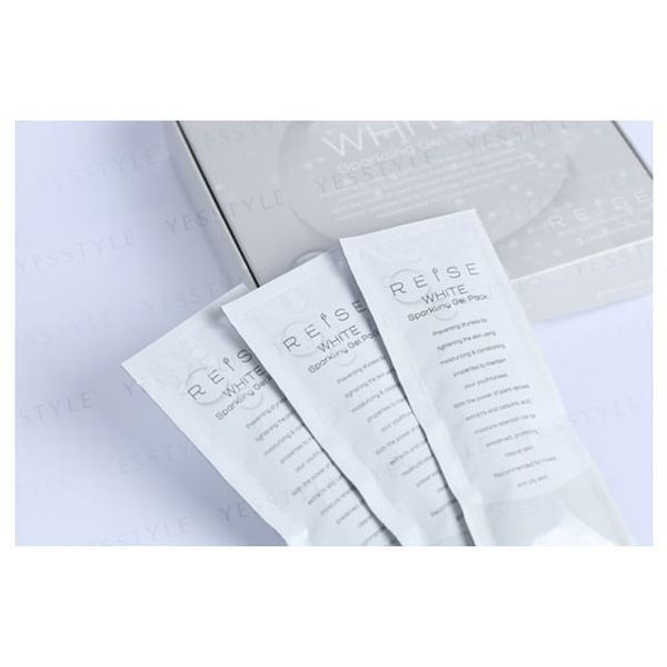 White Sparkling Gel Pack (option: 10g x 3 pcs)