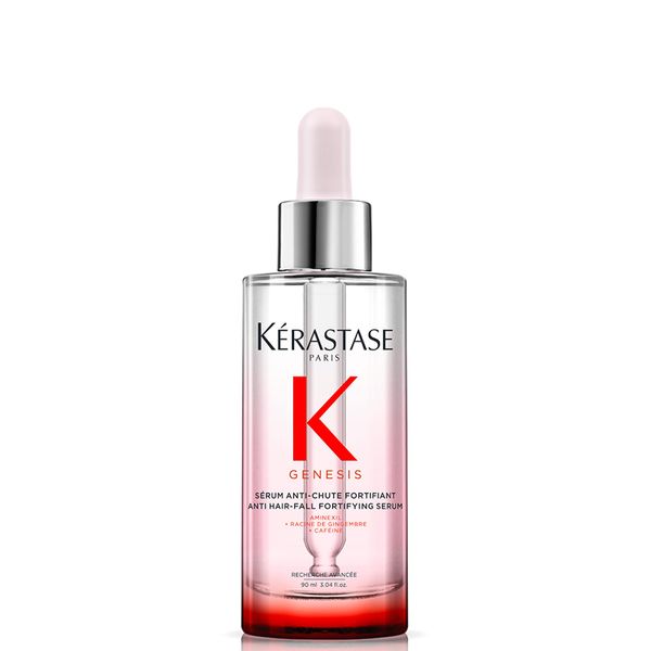 Kérastase Genesis Hair Serum, Nourishing & Fortifying Leave-In Conditioner, For Weakened Hair, With Ginger Root & Edelweiss Flower, Sérum Anti-Chute Fortifiant, 90 ml