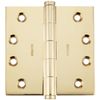 Baldwin 1040031I Square Mortise Hinge, Unlacquered Bright Brass