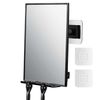 Shower Mirror for Shaving Fogless w/Razor Holders 360°Rotation Adjustable Mirror