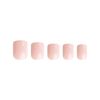 Invogue Dusty Pink Square Nails (24 Pieces), Medium