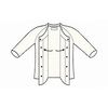 One-touch Clothe Men's Open Front 5/Sleeves Raglan Sleeve No. 2/L