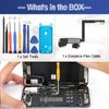YWLRONG Earpiece Speaker for iPhone 11 Pro Max Ear Speaker Replacement with Light Proximity Sensor Flex Cable Assembly with Repair Tools