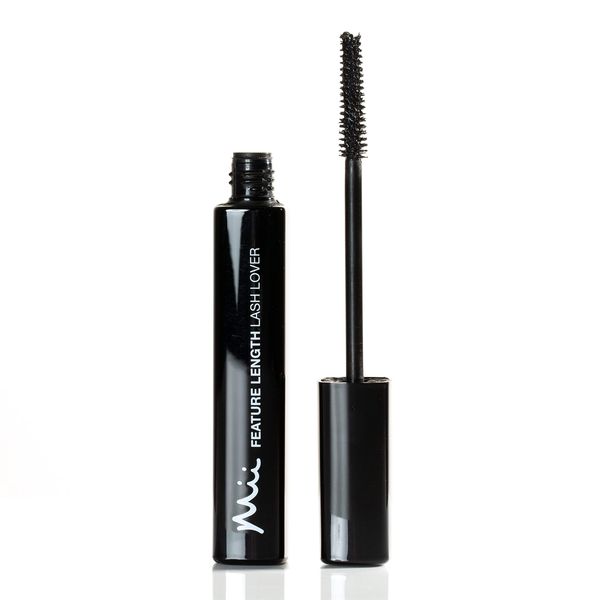 Mii Cosmetics Feature Length Lash Lover Black Mascara, Ambition