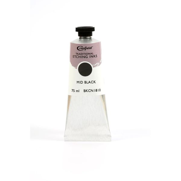 Cranfield : Traditional Etching Ink : 75ml : Mid Black