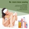 Roll On Wax kit,Waxfans Roll On Wax Warmer for Hair Removal,Waxing Kit for Sensitive Skin,at Home Waxing Kit for Women,Soft Wax Heater for Larger Areas of the Body(pink)