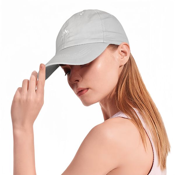 Women Running Cap - Sun Protection Baseball Cap Waterproof Adjustable Summer Sun Hat Ladies Hiking Gym Black