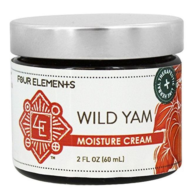 Four Elements 4E Wild Yam Balancing Cream, 2 OZ-1st Place Winner at the 2023 International Herb Symposium for Medicinal Creams and Salves!