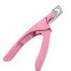 ATNails Nail Clipper Manicure Tool Acrylic Gel False Nail Clipper/Edge Cutter Tips Nail Professional Pink or Silver sent at random
