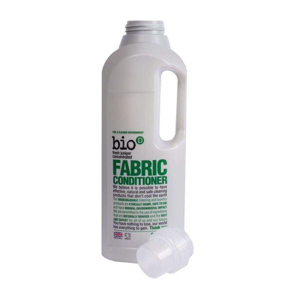 Bio-d Vegan, Cruelty-Free Fresh Juniper Fabric Conditioner, 1 Litre Bottle