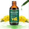 Mullein Drops Lung Cleanse – 60 ML Mullein Leaf Extract for Immune Support