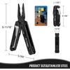 Flissa Multitool 16-in-1 with Sheath high-quality Stainless Steel EDC Multitool